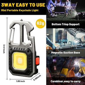 Portable Mini LED Work Light with Tripod