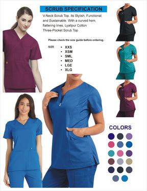 V-Neck Scrub Top