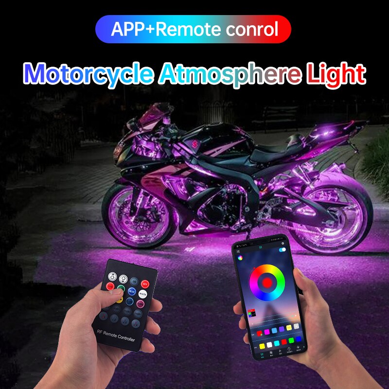 LED Bluetooth Lights for Bike and Car